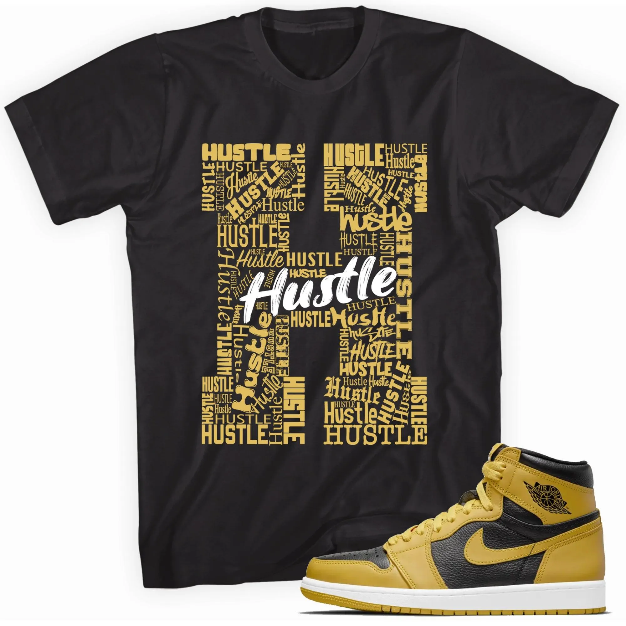 1 High Pollen Shirt H For Hustle