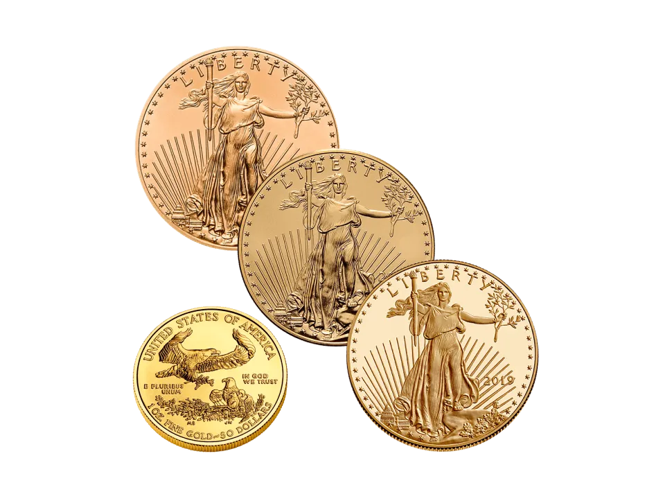 1 oz Gold American Eagle various vintages