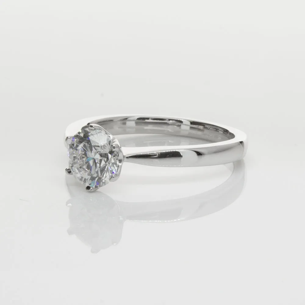 18ct White Gold 1.00ct Diamond Nova Ring