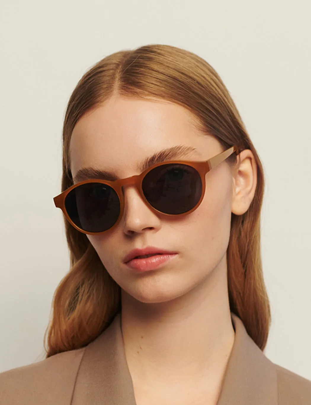 A.Kjaerbede Marvin Sunglasses - Yellow Transparent