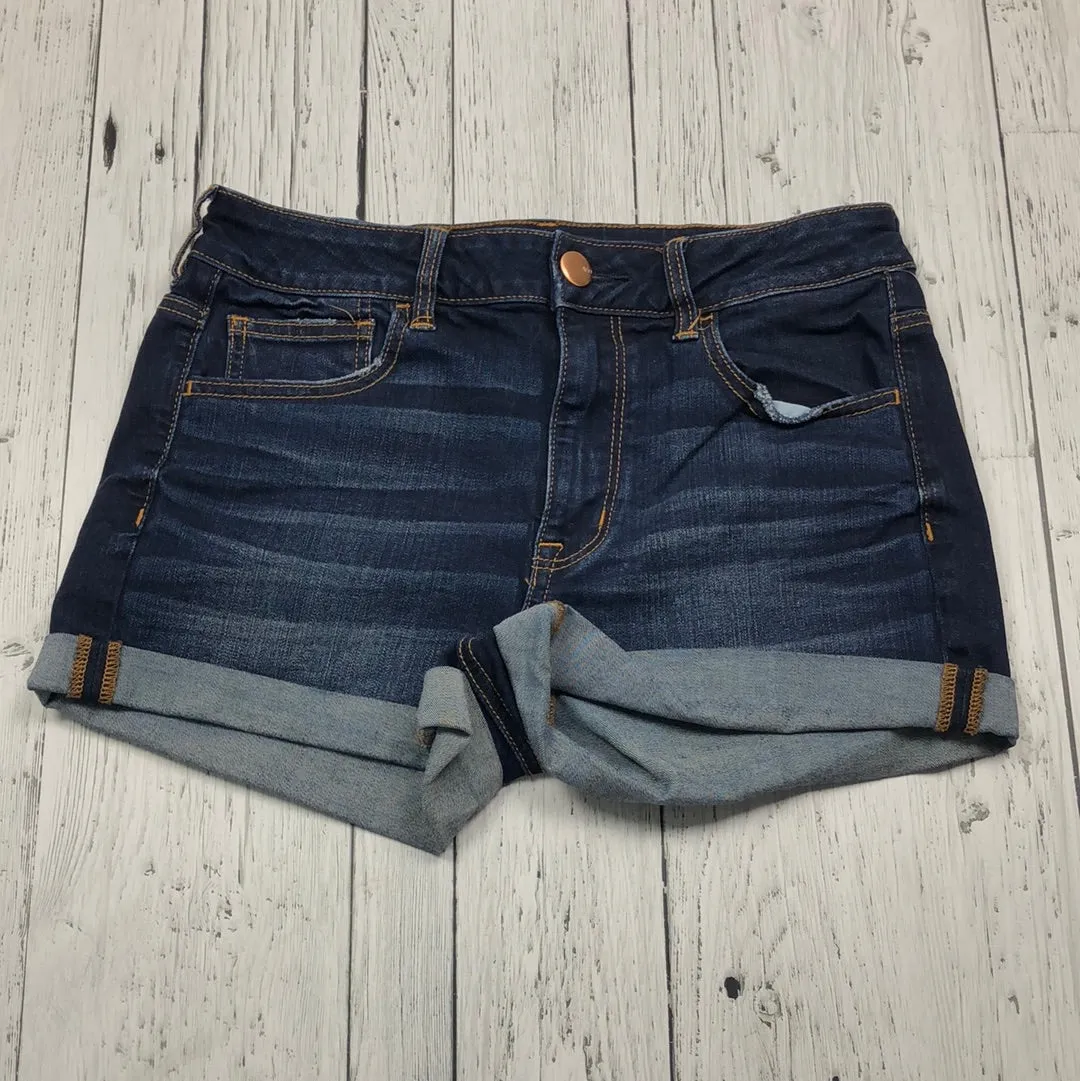 American Eagle blue denim shorts - Hers L/10