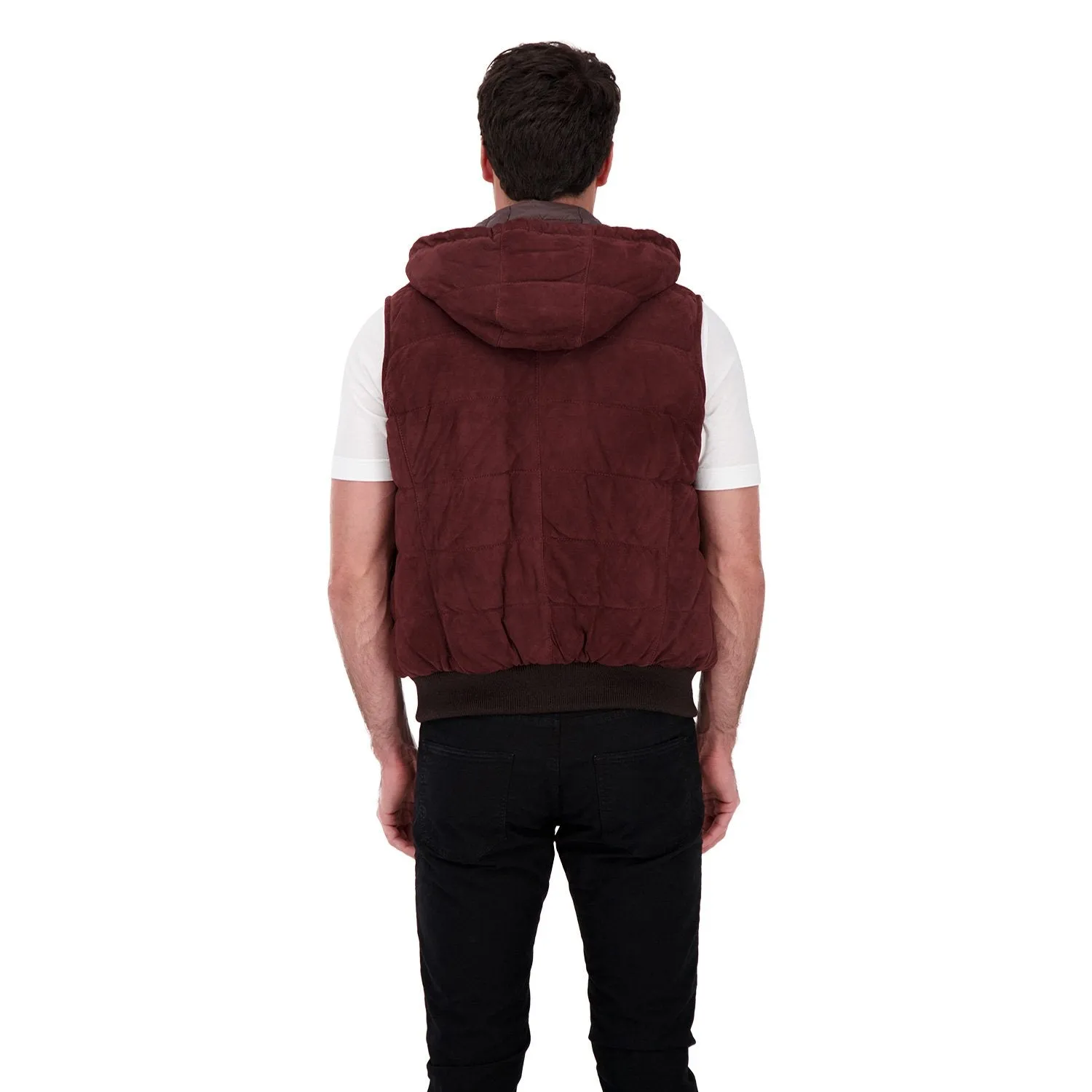 Barba Napoli Burgundy Barba Skate Vest