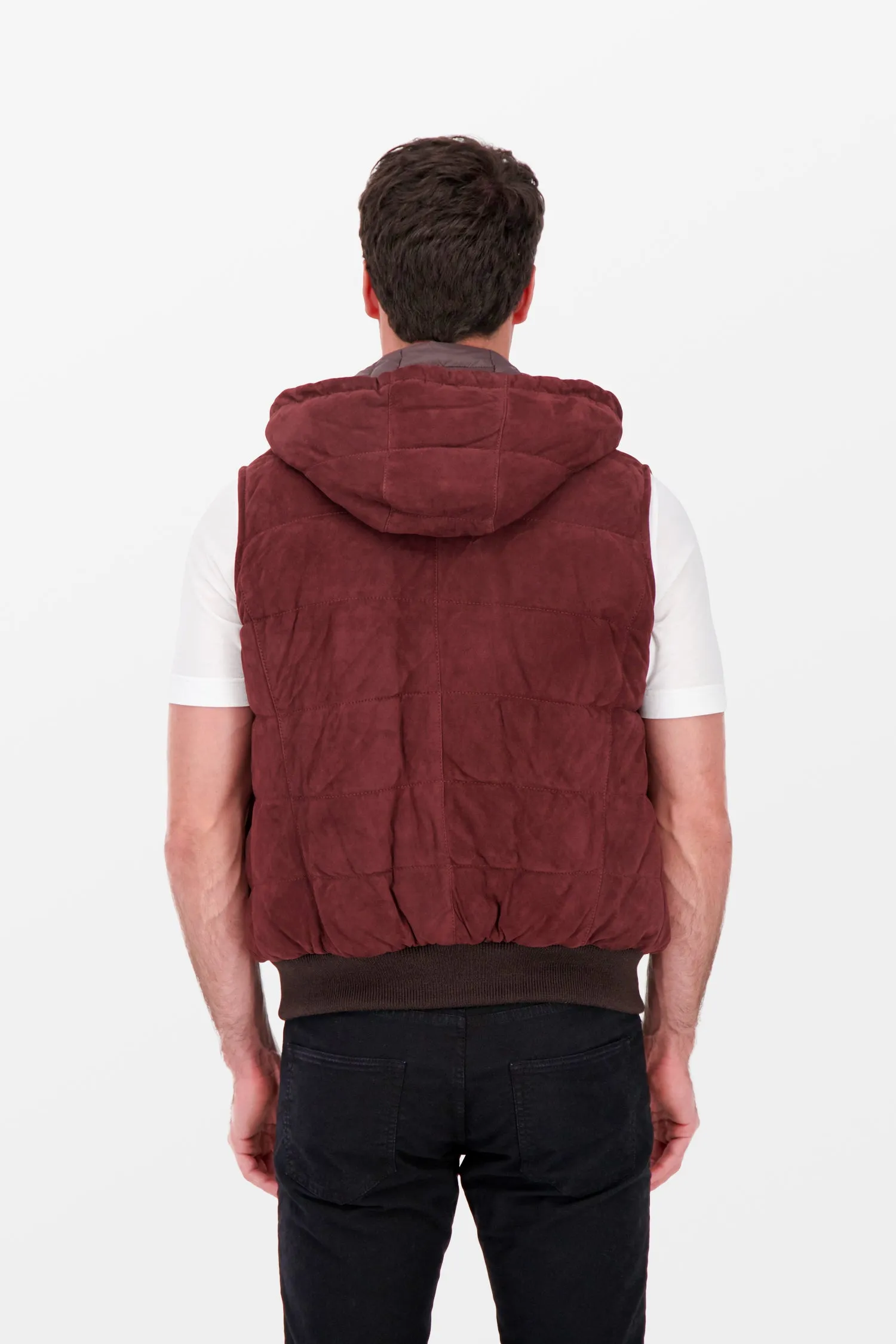 Barba Napoli Burgundy Barba Skate Vest