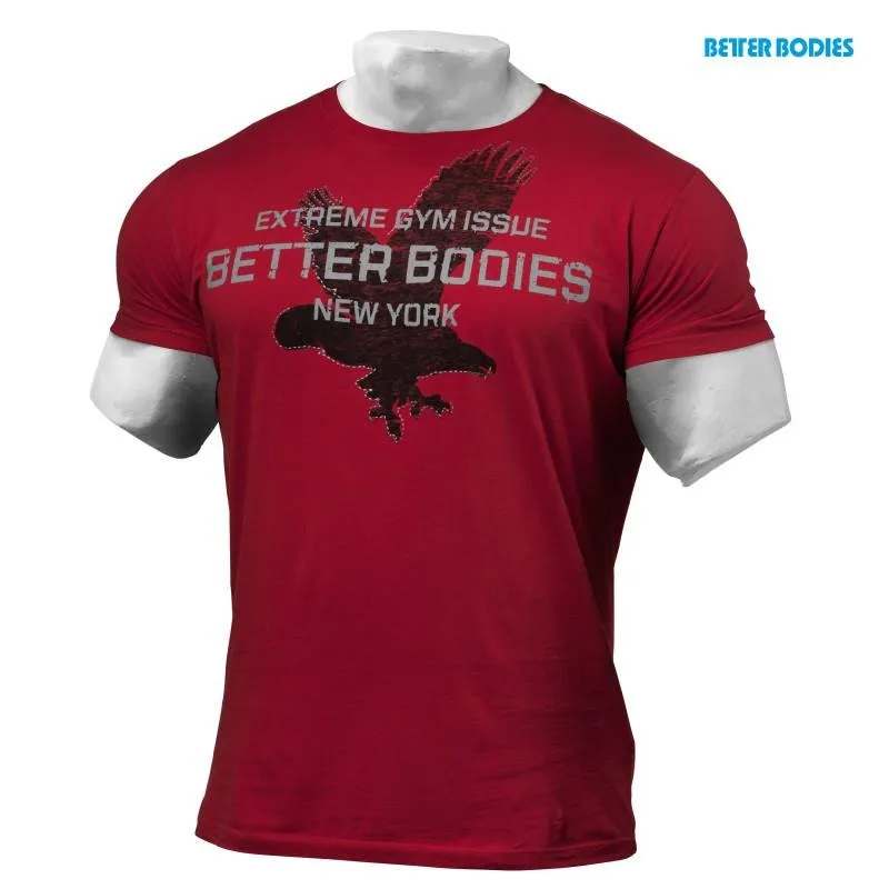 Better Bodies Front Printed Tee - Jester Red