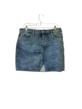 Blue Denim Skirt Mini & Short By Old Navy, Size: 12