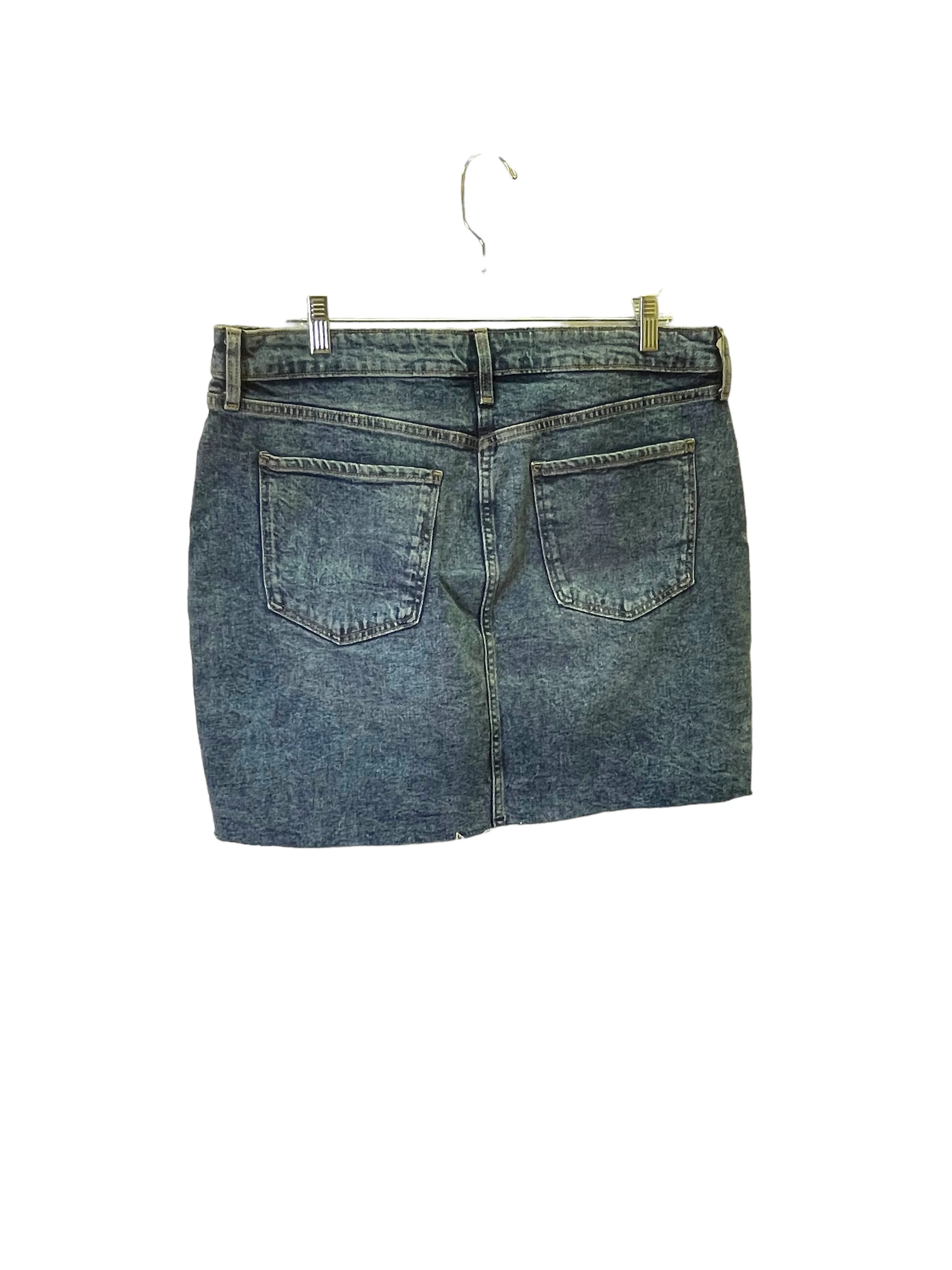 Blue Denim Skirt Mini & Short By Old Navy, Size: 12