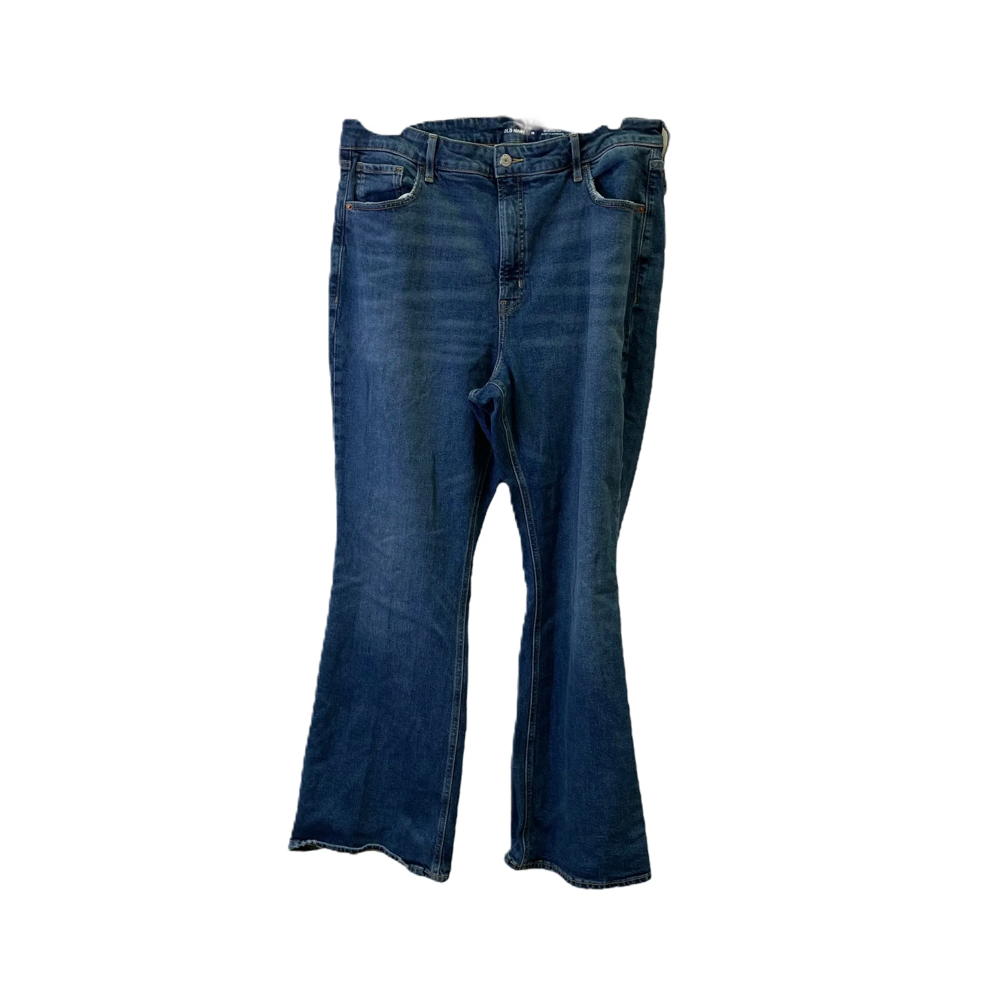 Blue Jeans Flared By Old Navy, Size: 18