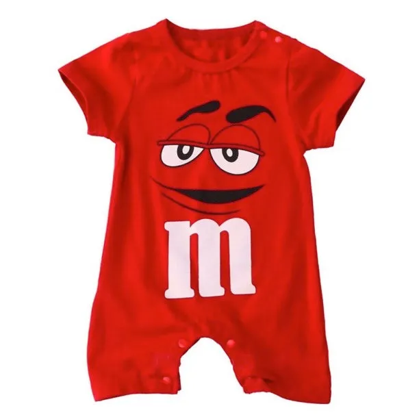 Boys And Girls M&M Rompers