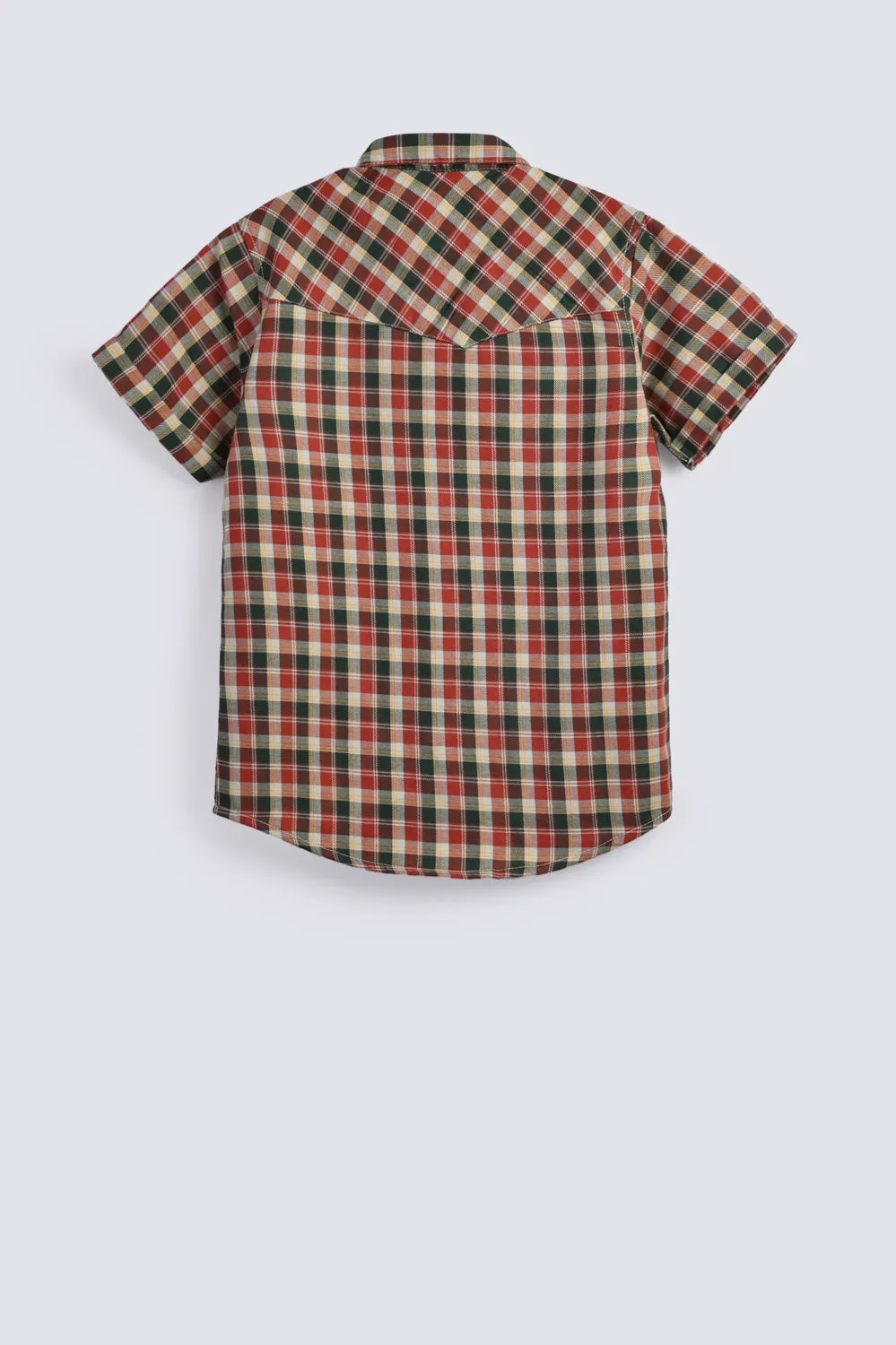 BOYS CHECKERED SHIRT