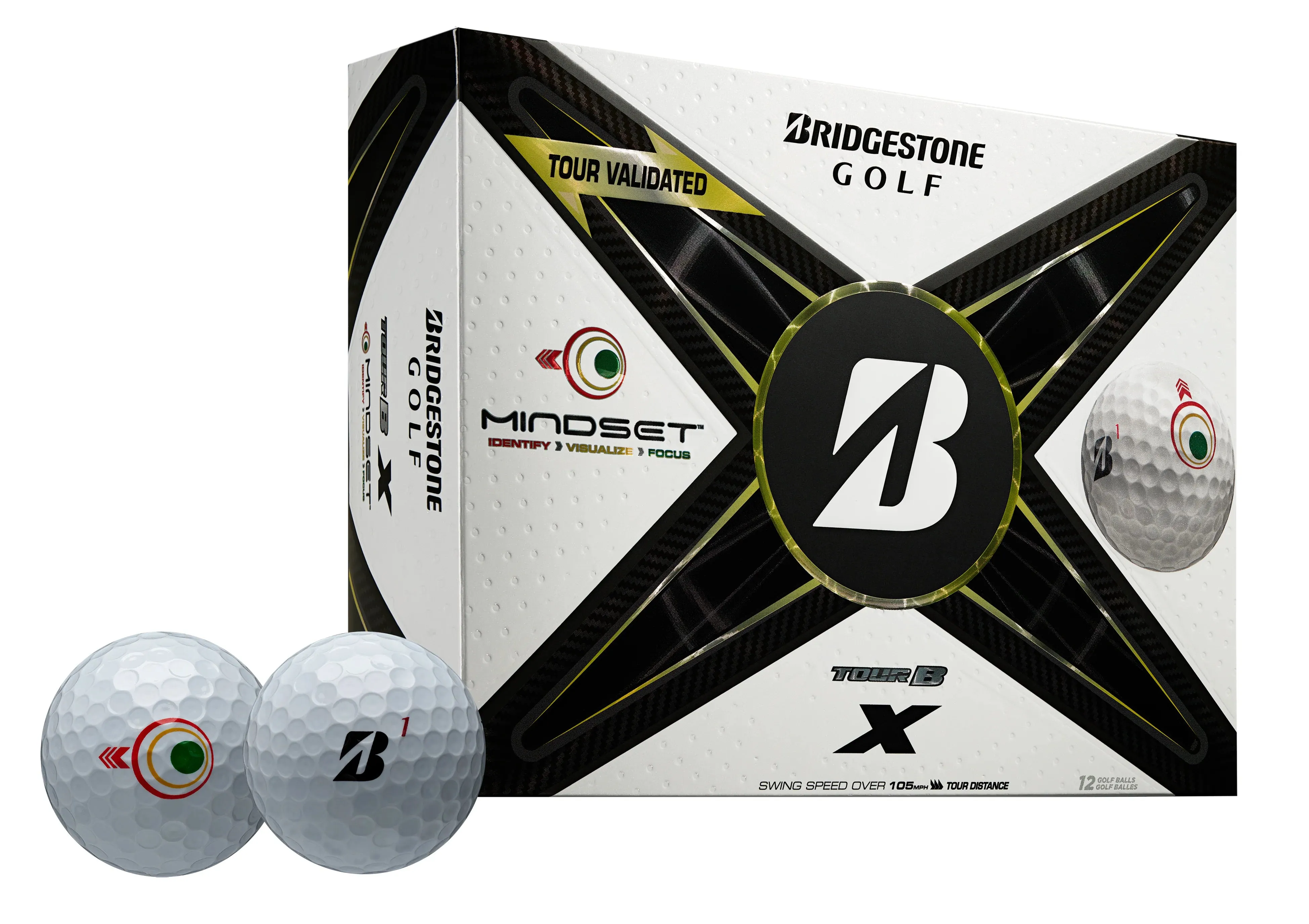 Bridgestone Tour B X Mindset '24 Dozen