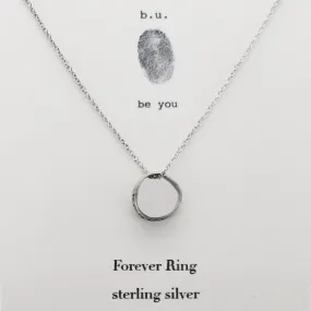 b.u. Forever Ring Necklace