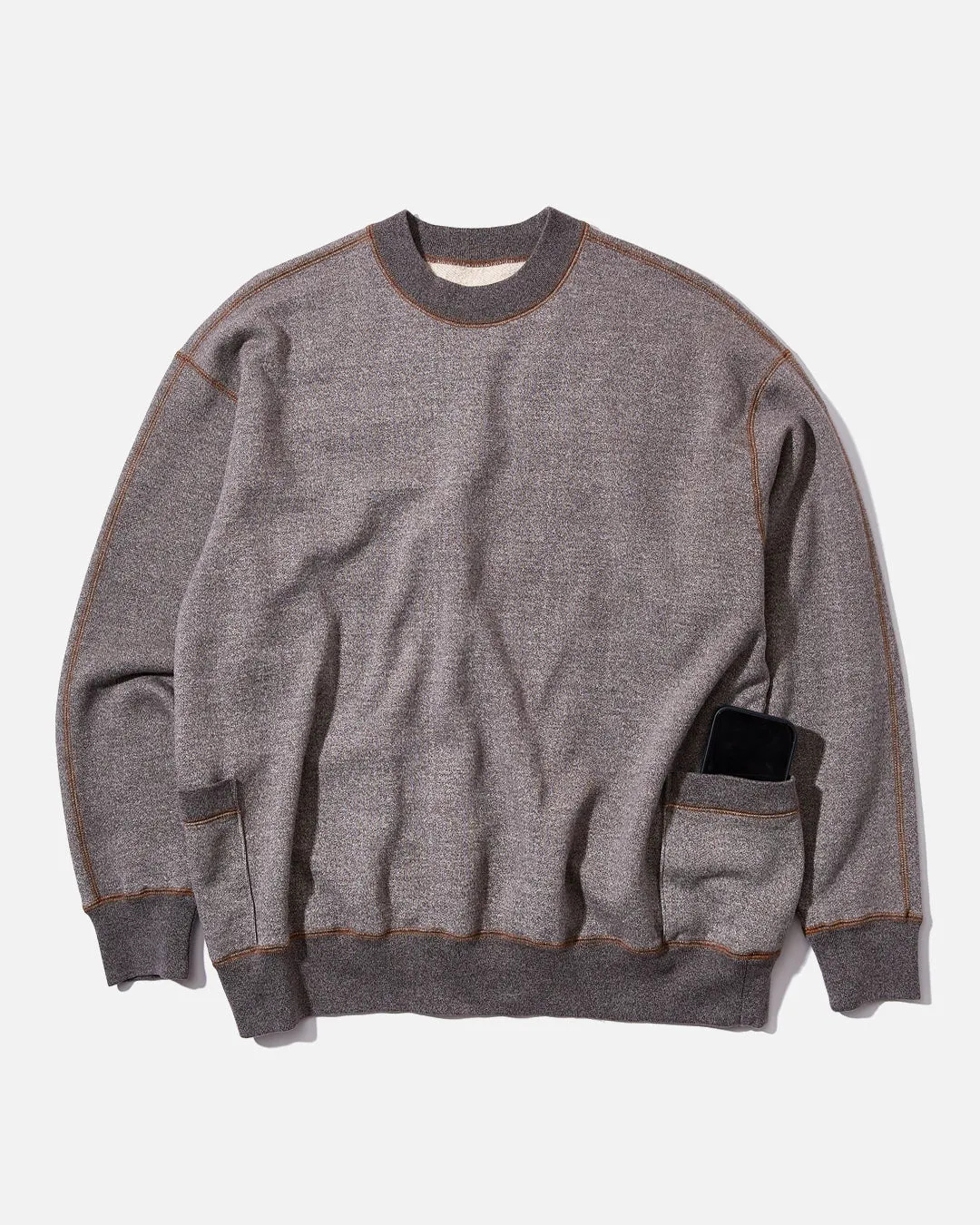 C&M Crew Sweat - C&M BROWN