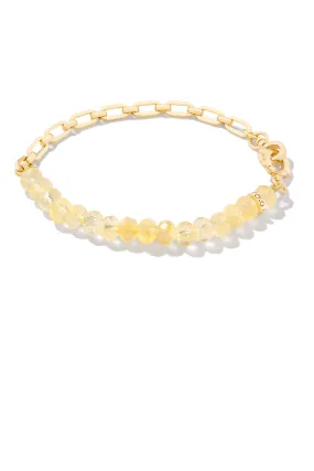 Charlotte Citrine Gemstone Bracelet | Prosperity