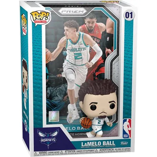 Charlotte Hornets LaMelo Ball Basketball #01 Funko Pop! Vinyl Action Figure Trading Card