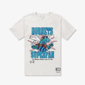 Charlotte Hornets Superfan T-Shirt - White Marle