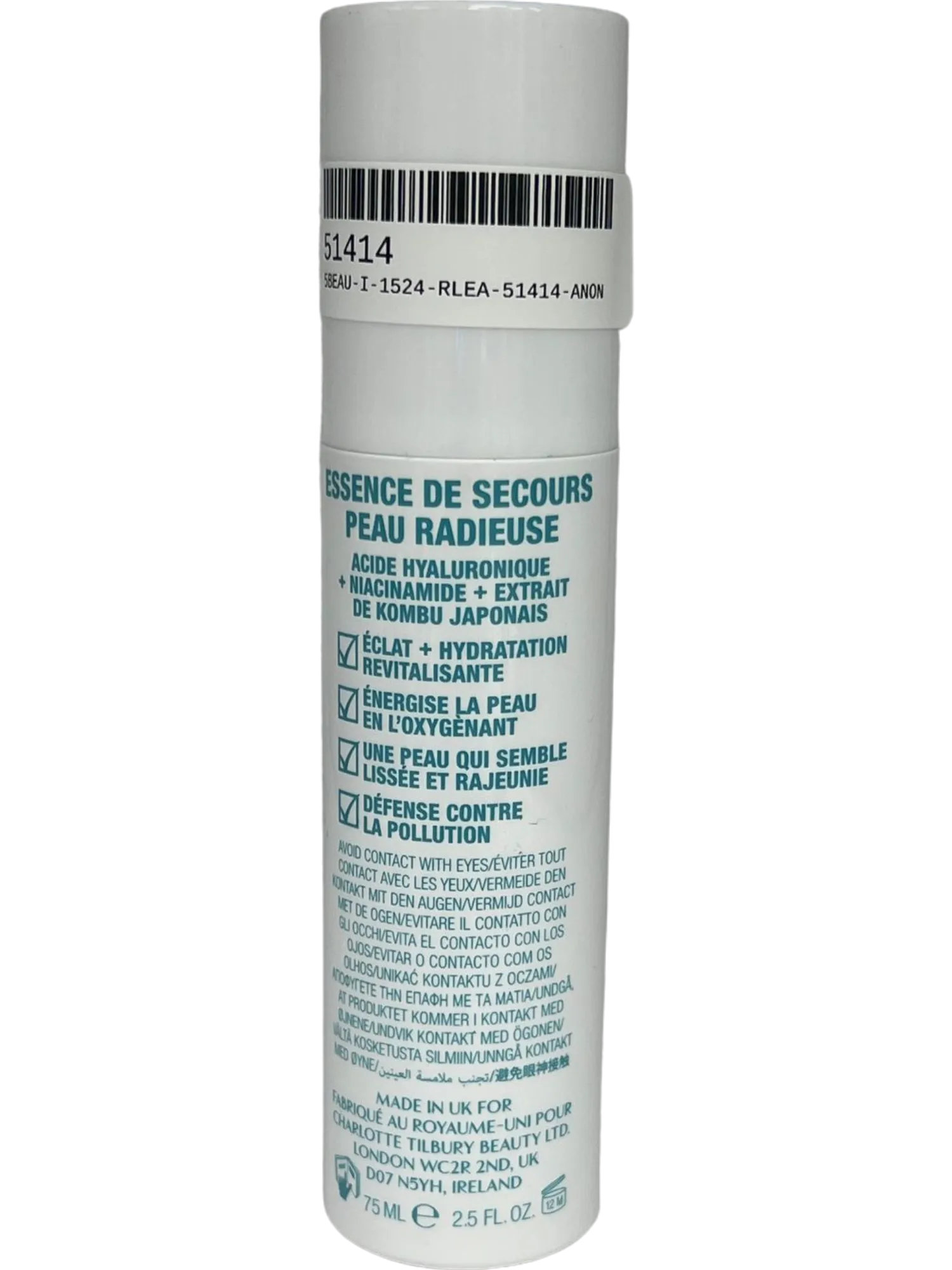 Charlotte's Magic Hydrator Mist Radiant Skin Rescue Essence 75ml