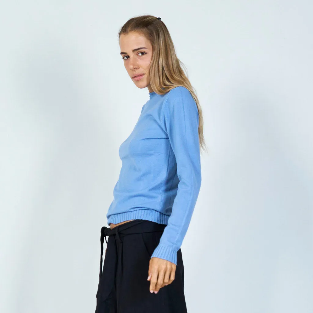 Classic crewneck sweater wholesale