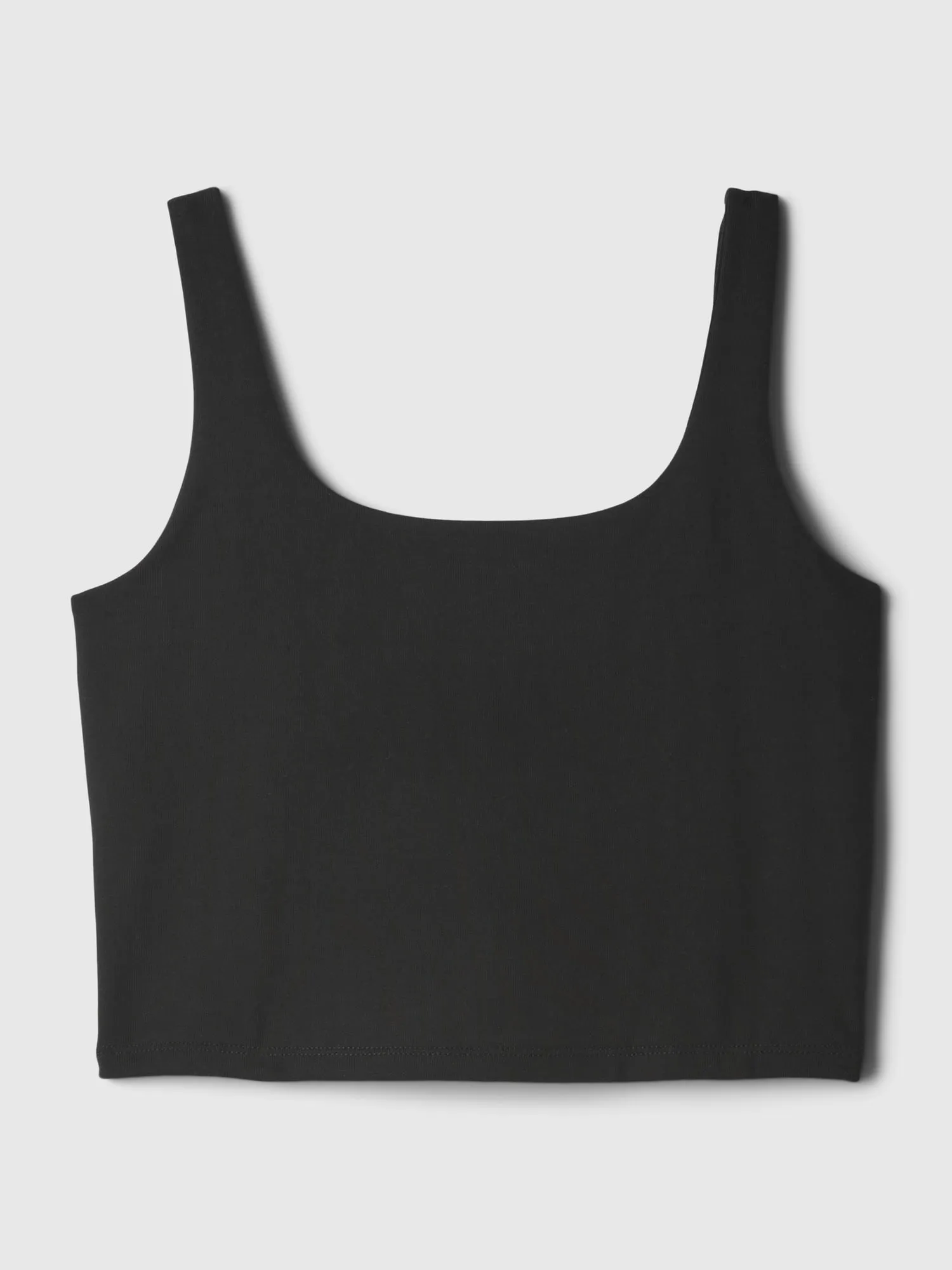 Compact Jersey Cropped Tank Top