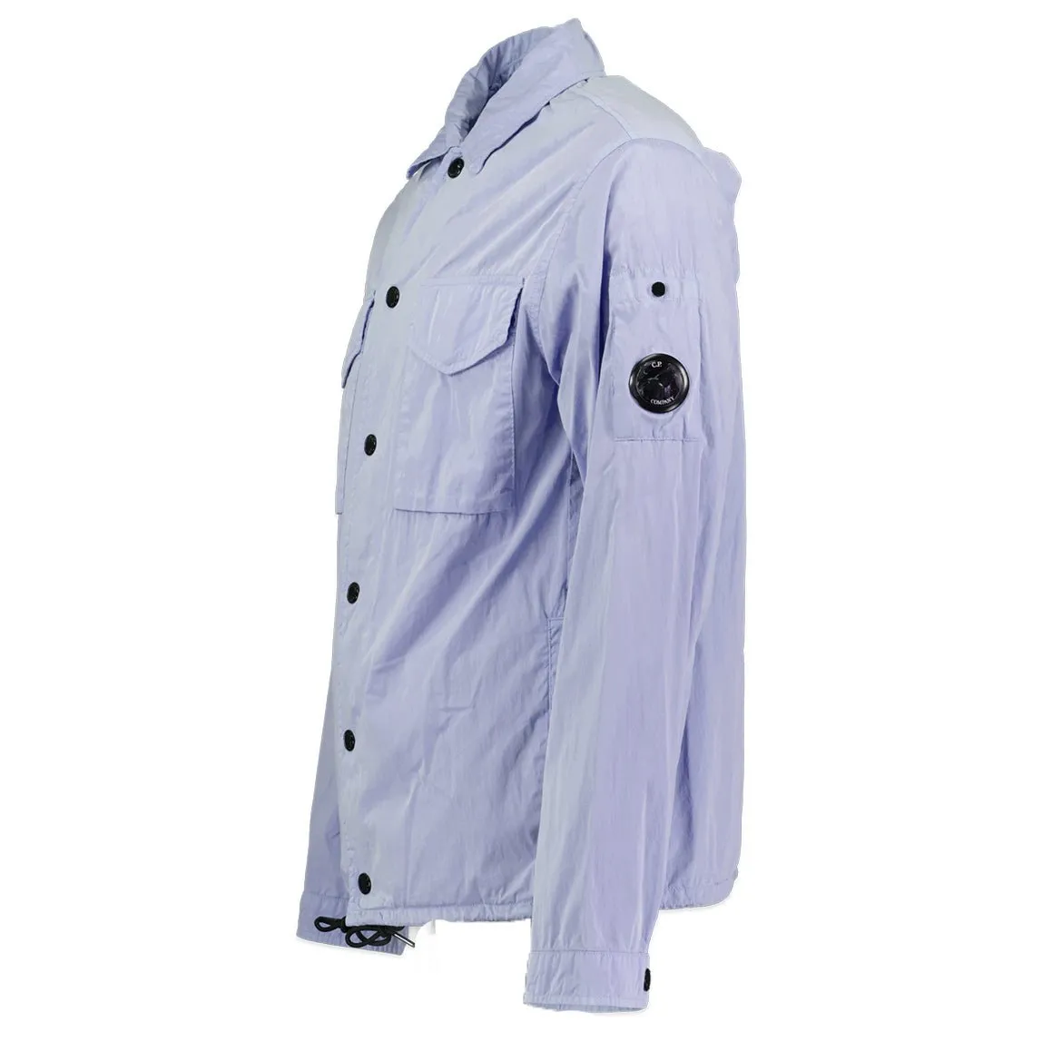 CP COMPANY Military Ice Blue Overshirt Jacket