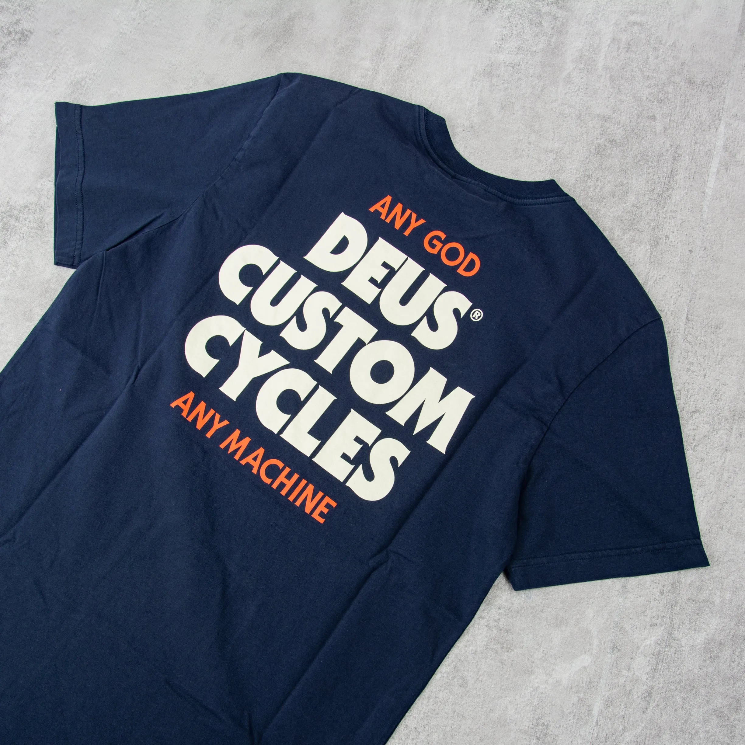 Deus Ex Machina Stairway Tee - Navy