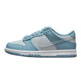 Dunk Low Clear Swoosh Blue