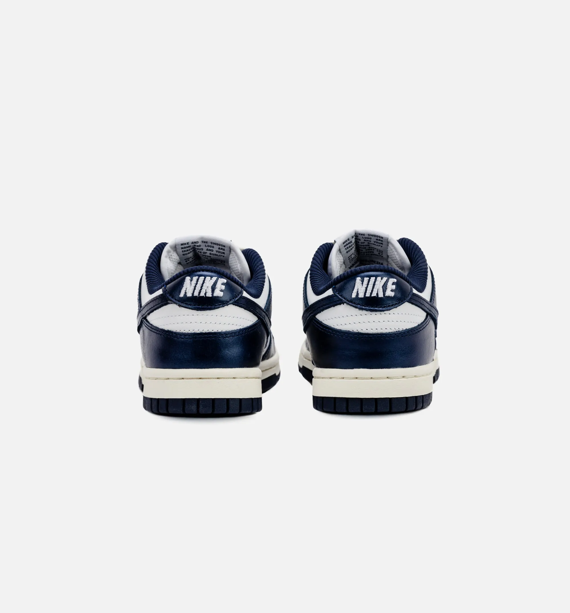 Dunk Low Vintage Navy Womens Lifestyle Shoe - Midnight Navy/Coconut Milk