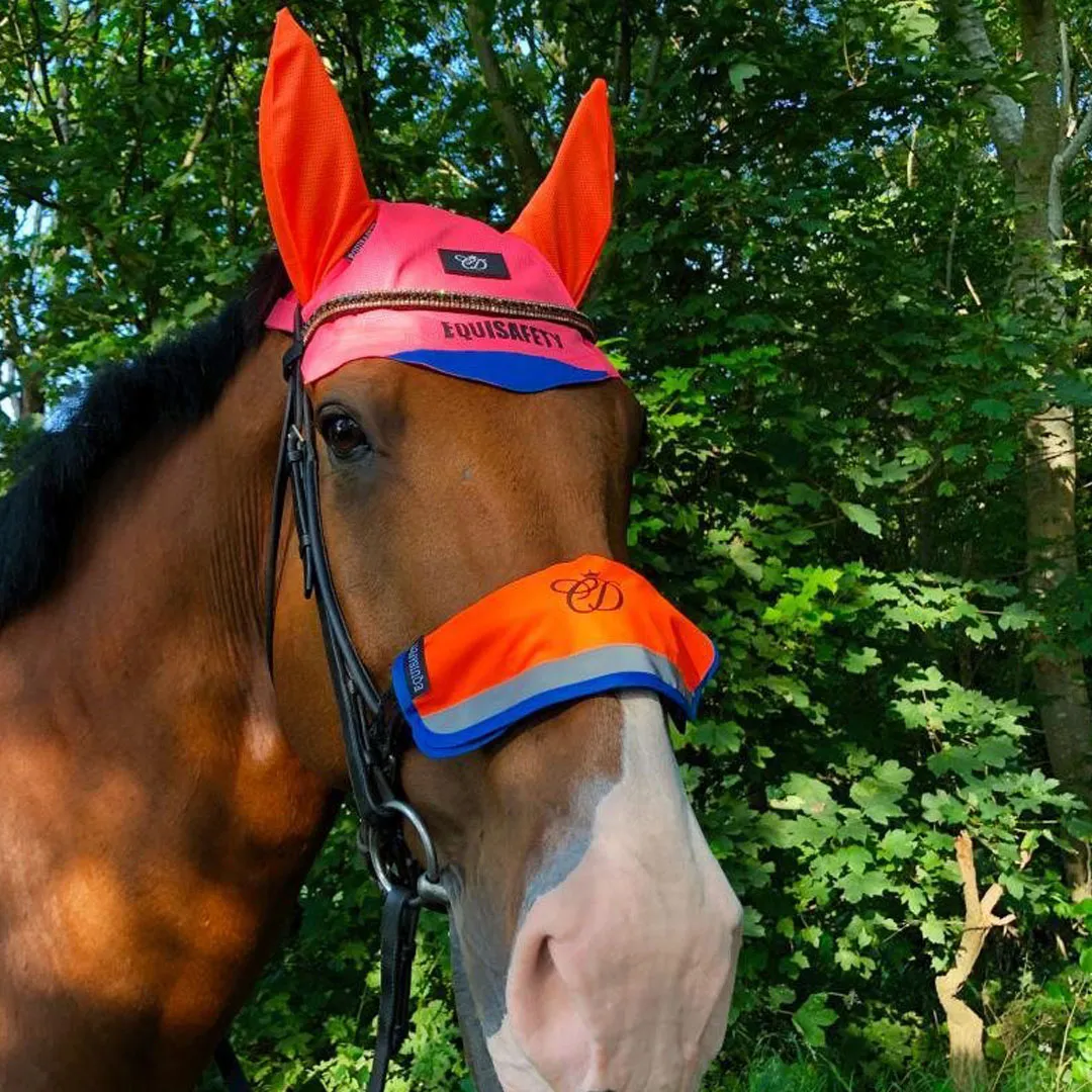 Equisafety Charlotte Dujardin Waterproof  High Visibility Nose Band