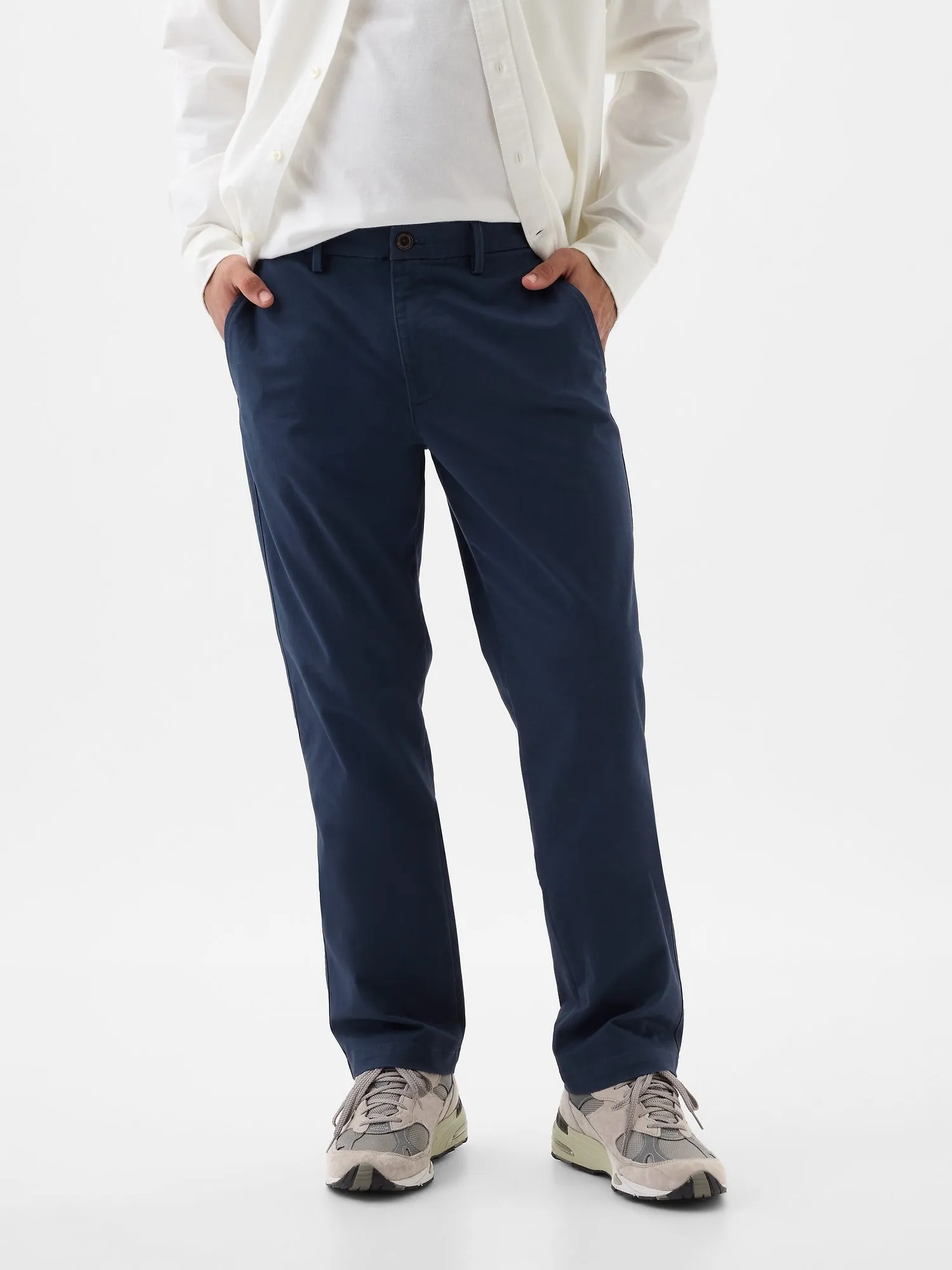 Essential Khakis in Straight Fit with GapFlex