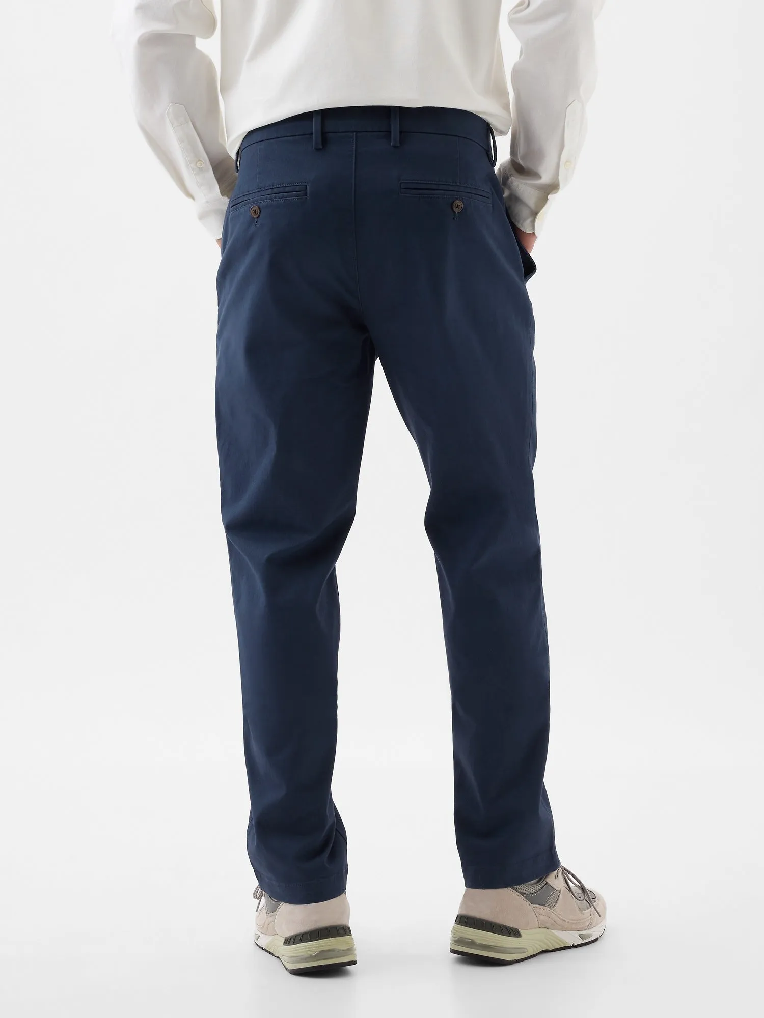 Essential Khakis in Straight Fit with GapFlex