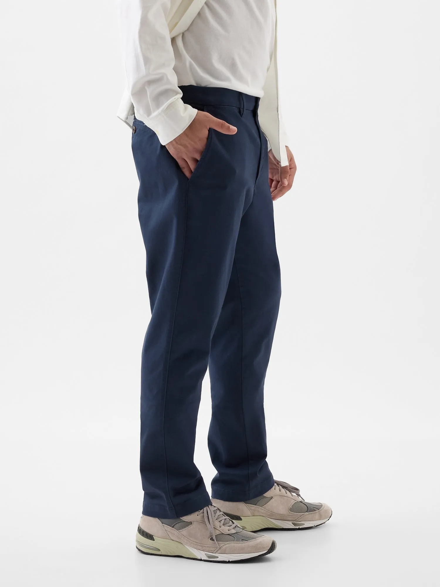 Essential Khakis in Straight Fit with GapFlex