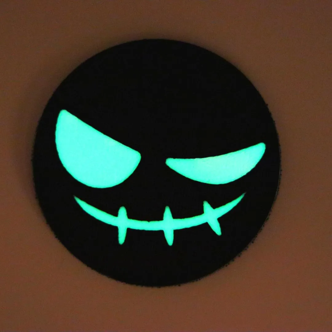 Evil Smile - Glow in the Dark Velcro Patch