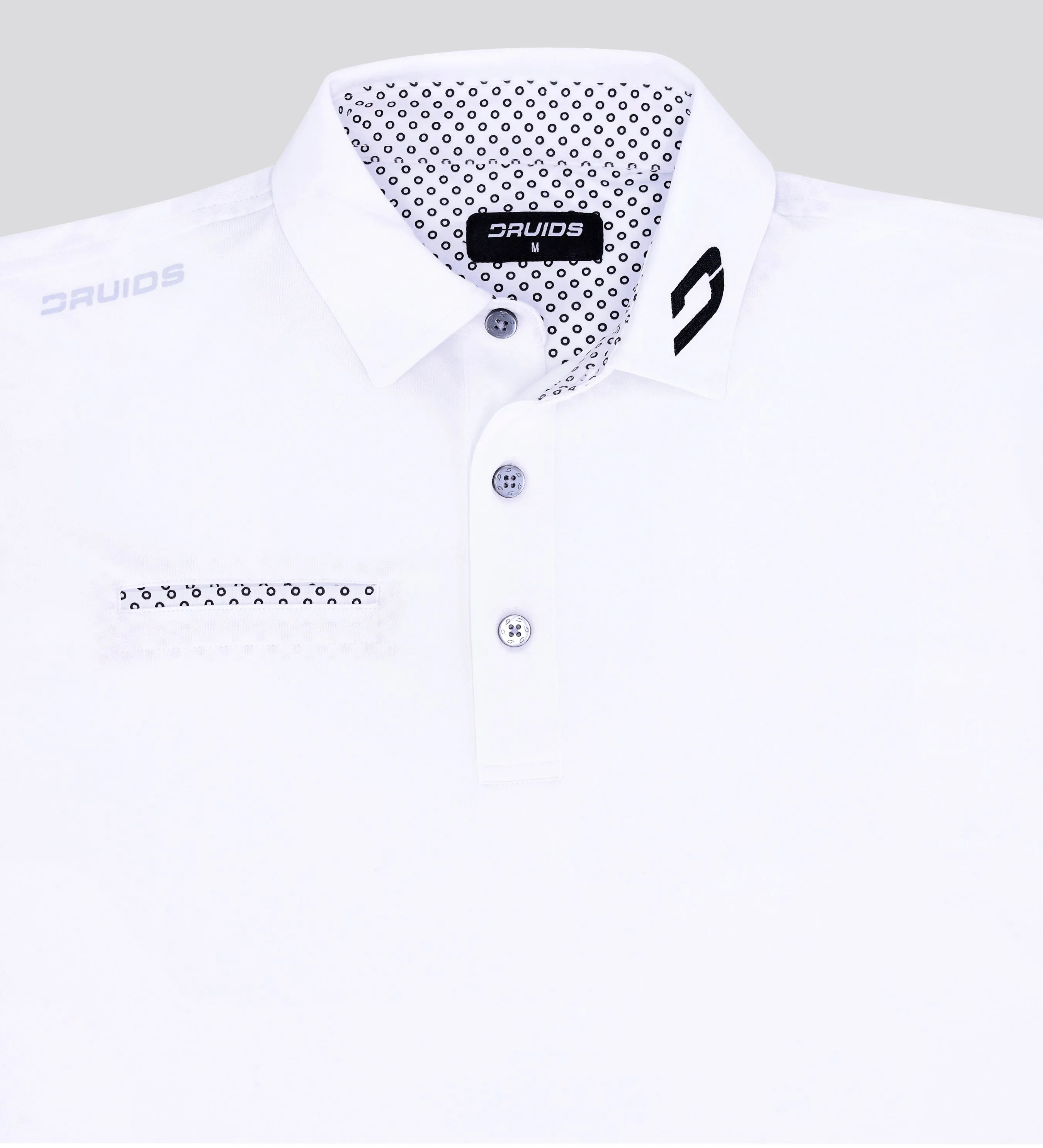 FASHION POCKET POLO - WHITE