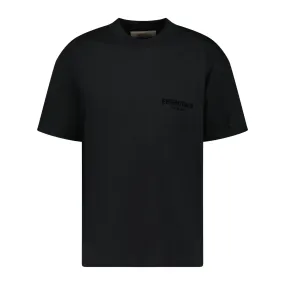 FEAR OF GOD ESSENTIALS ESSENTIALS T-SHIRT (STRETCH LIMO) BLACK