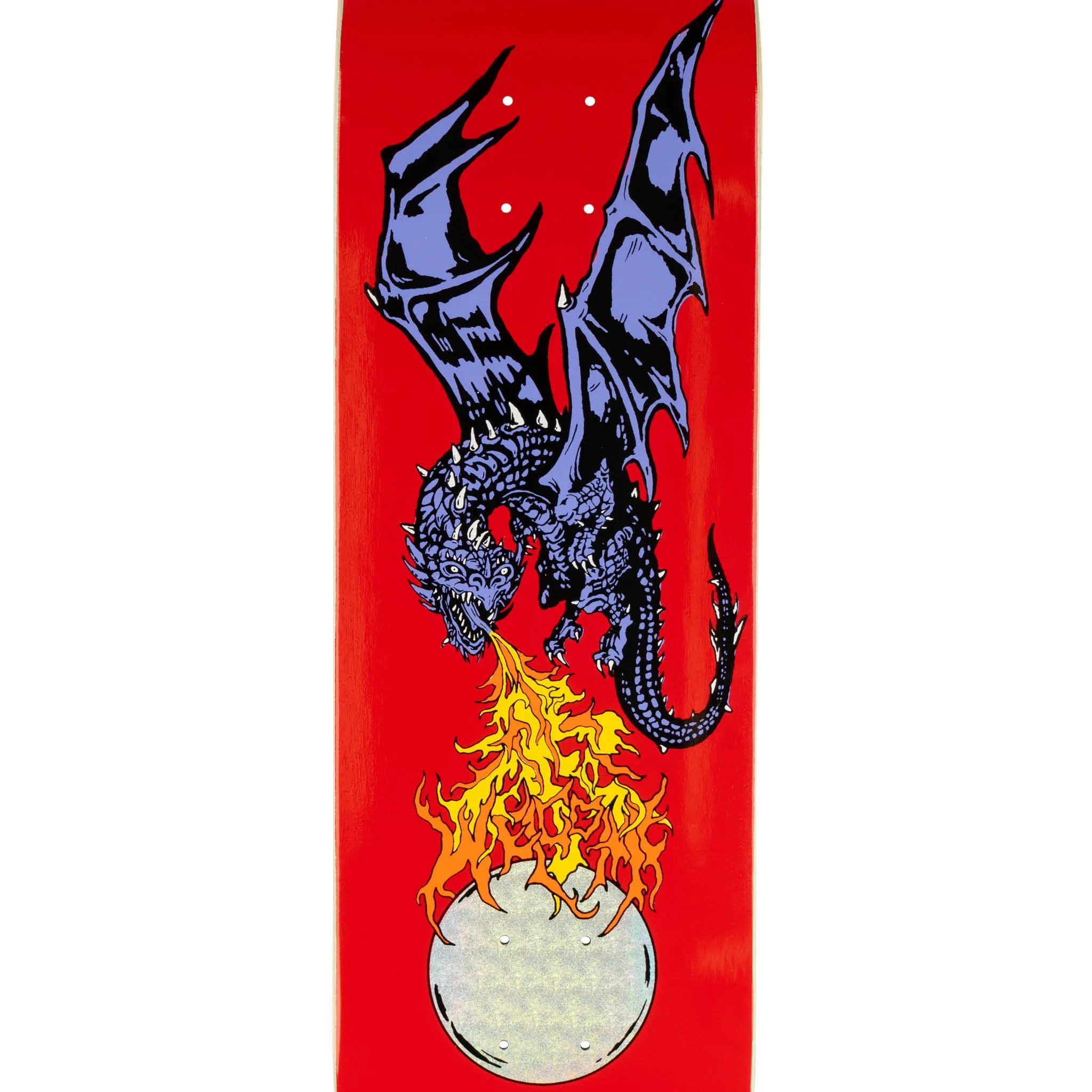 Firebreather on Popsicle - Red/Prism Foil - 8.5"