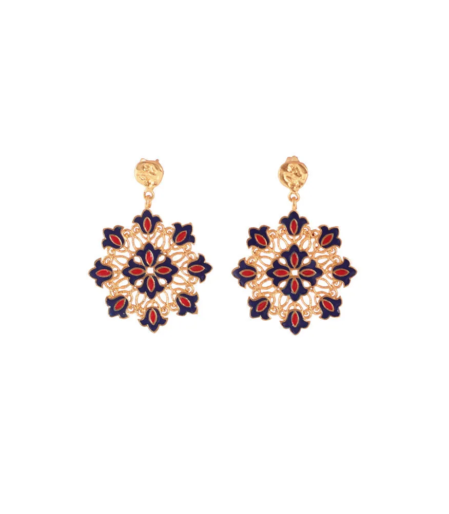 Forever Floral Drop Earrings