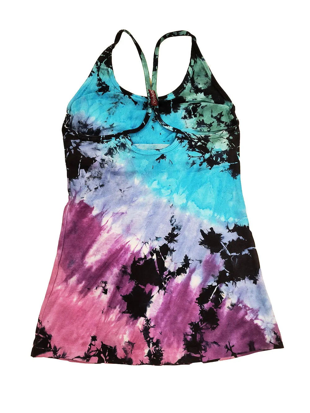 Freestyle Tank w/Bra (Style W-329, Tie-Dye Wham) by Hard Tail Forever (FINAL SALE)