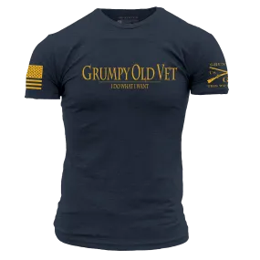 Grumpy Old Vet T-Shirt - Midnight Navy