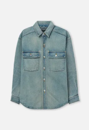 Hudson Denim Coat / Coast