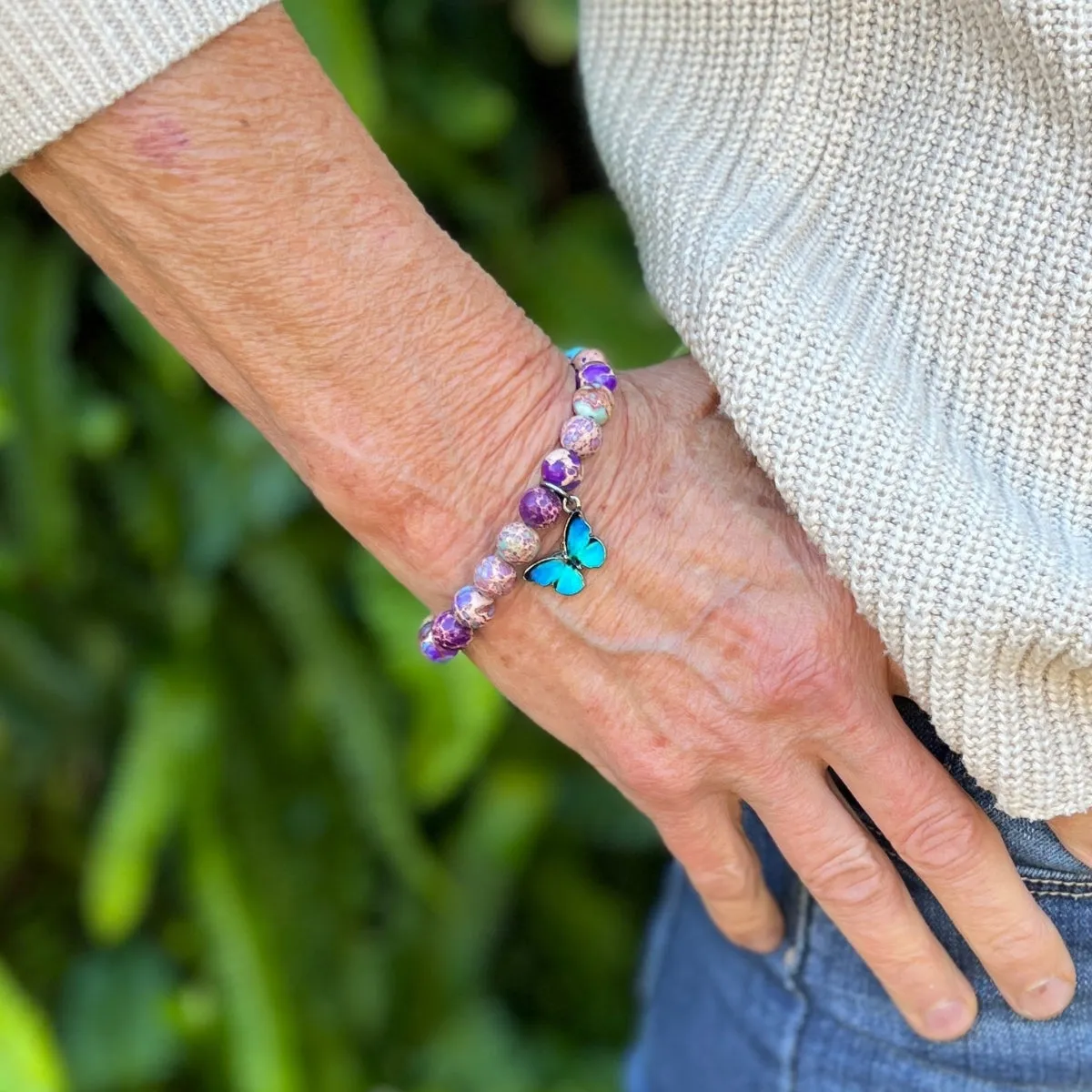 Joyful Butterfly Dance Bracelet