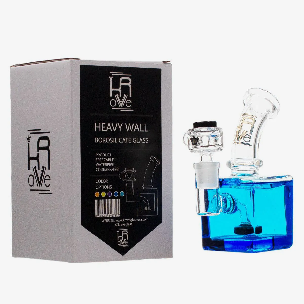 Krave Glass Cube Mini Rig