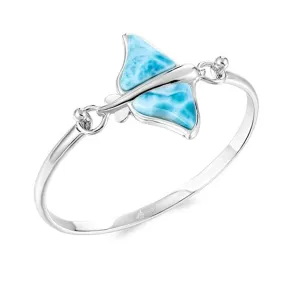 Larimar Eagle Ray Converta Bangle