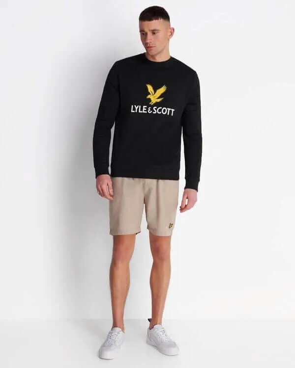 Lyle and Scott Logo Sweatshirt Black