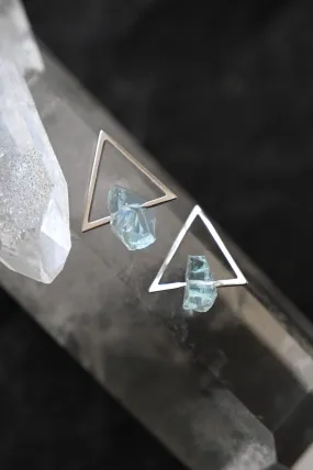 Manifestation Aquamarine Earrings