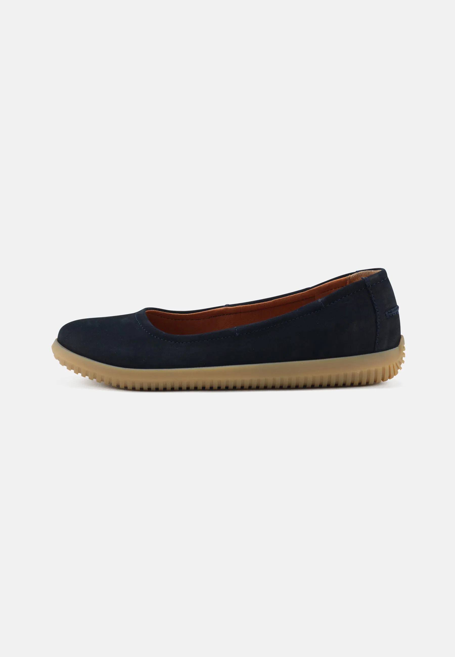 Marie Ballerina Nubuck - Navy