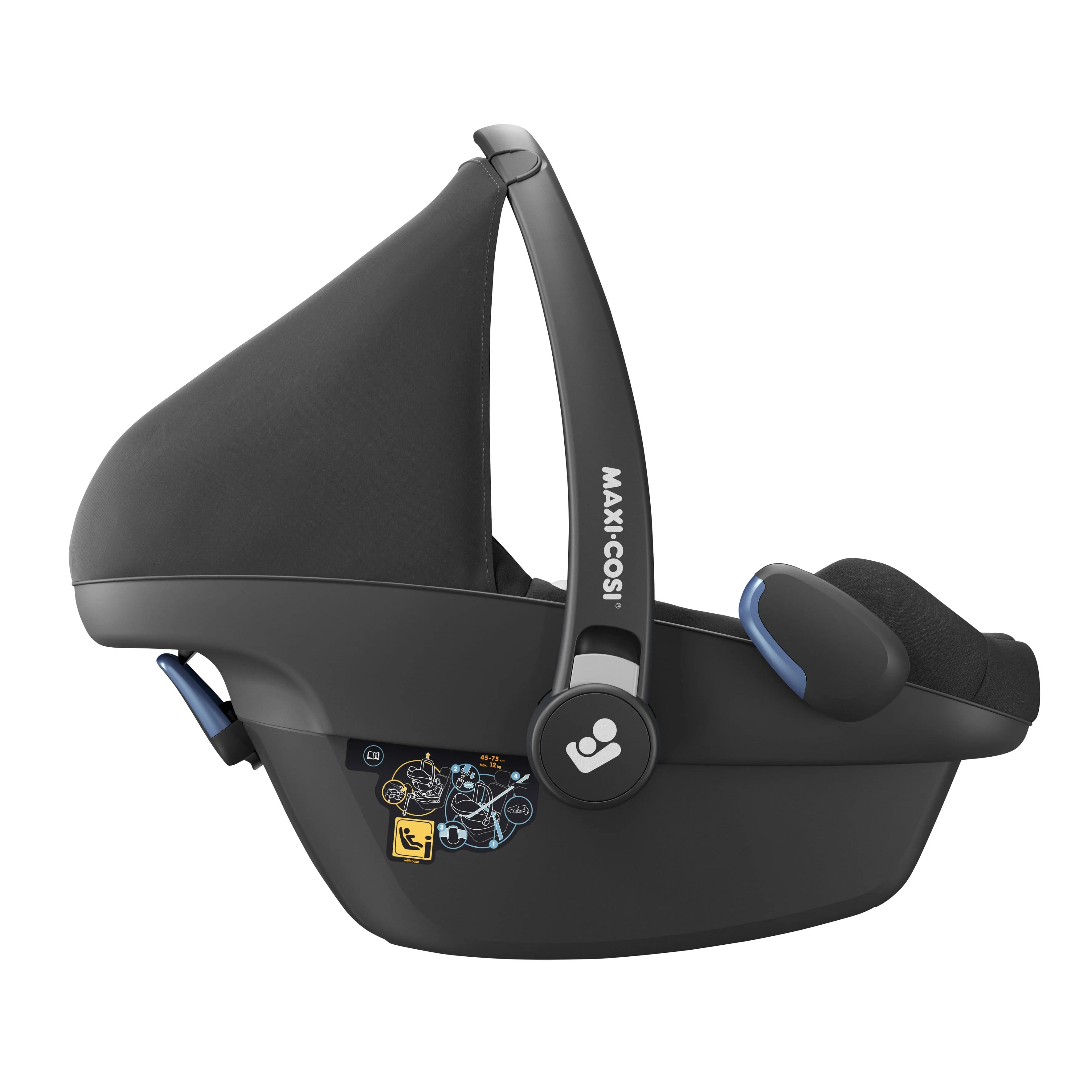 Maxi Cosi Pebble Pro i-Size Carseat - Essential Black