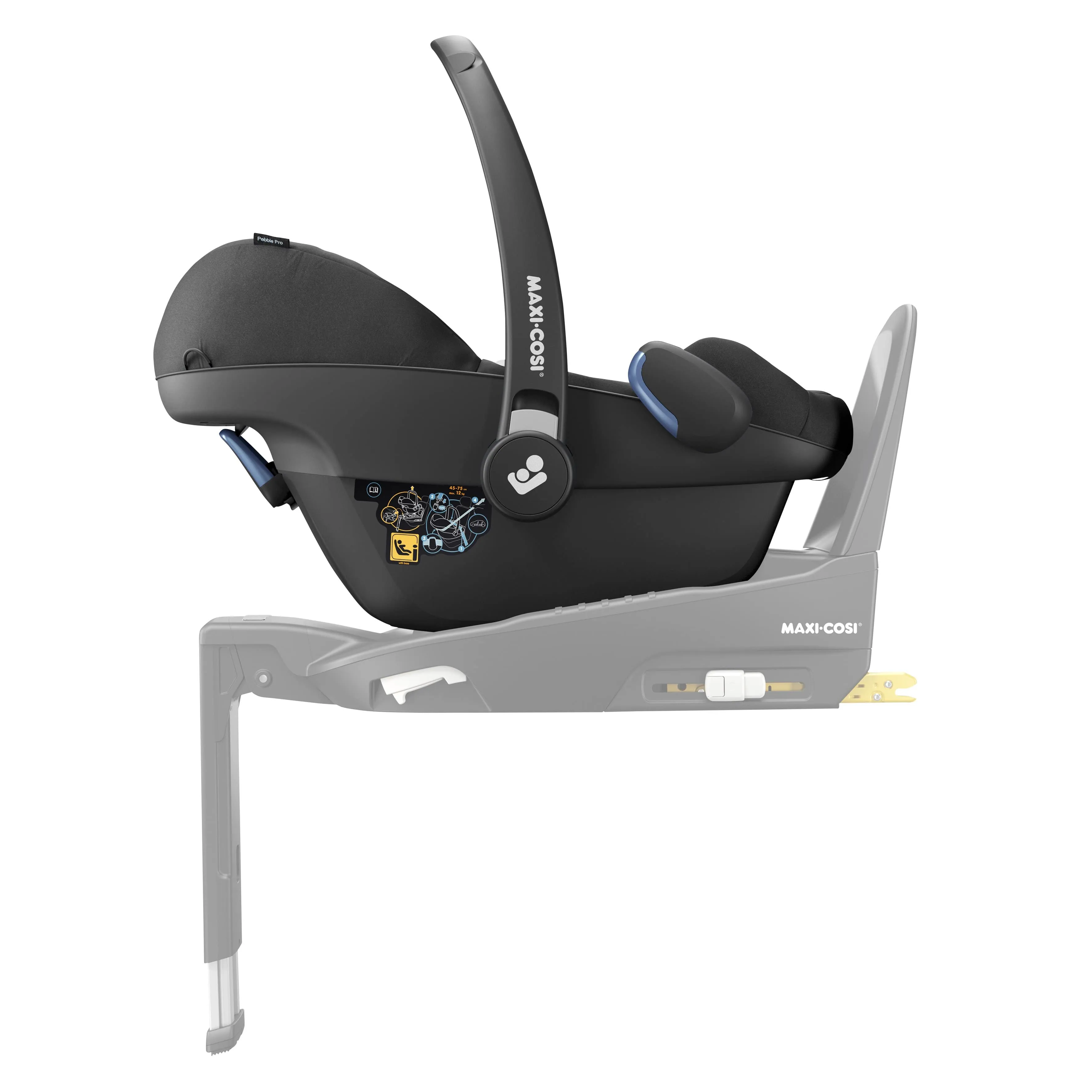 Maxi Cosi Pebble Pro i-Size Carseat - Essential Black