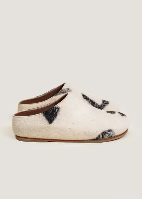 Merle Felt Mono Mule