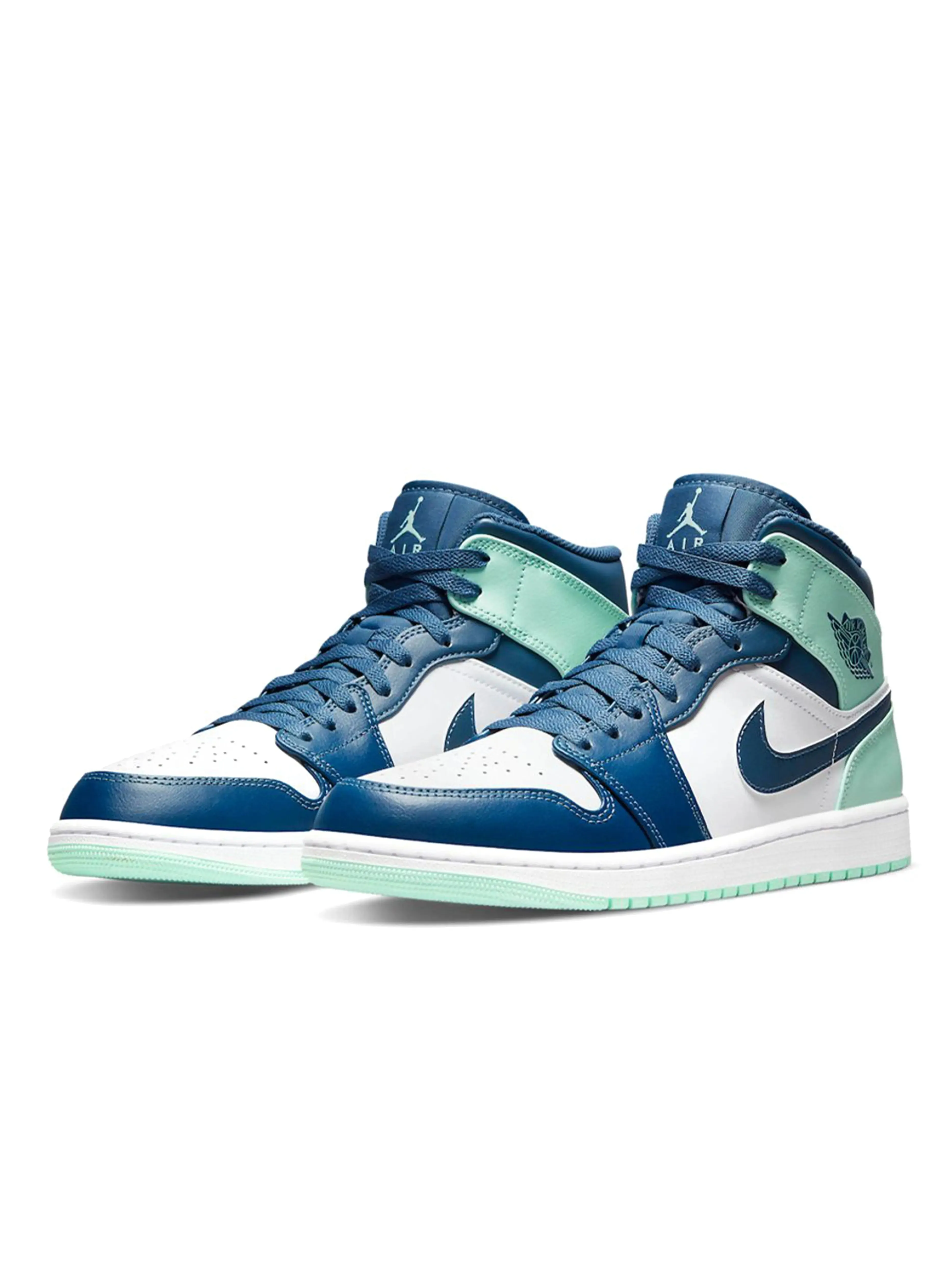 Nike Air Jordan 1 Mid Mystic Navy Mint Foam (GS)