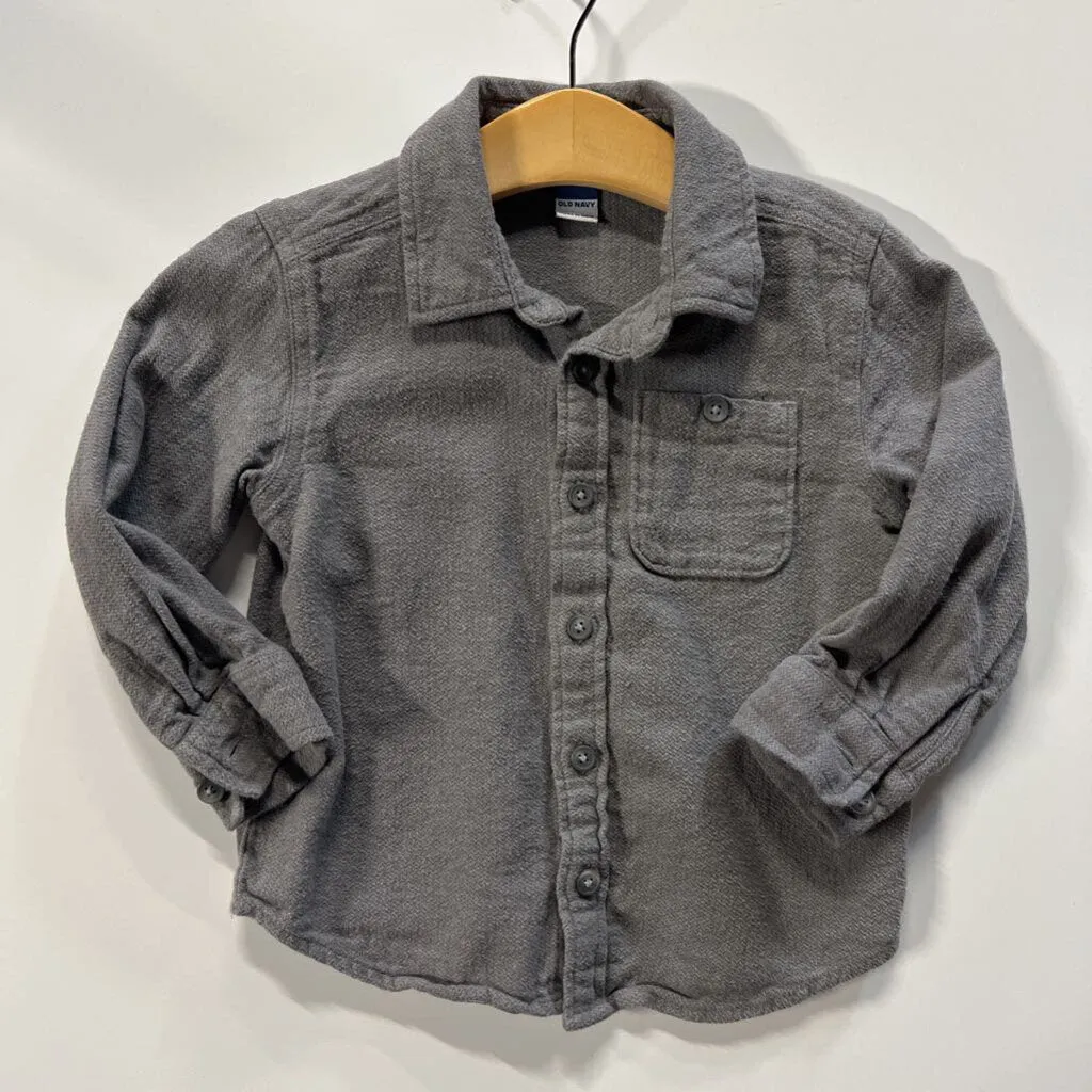 Old Navy Flannel LS Button Up - 3T