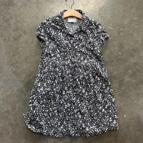 Old Navy Floral SS Button Dress - 8